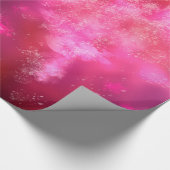 Night Sky Roze flat-panelpapier Cadeaupapier (Hoek)