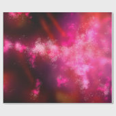 Night Sky Roze flat-panelpapier Cadeaupapier (Vlak)