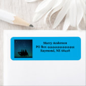 Night Sky Silhouet: Drie Wijze Mannen in Majestic Etiket (Insitu)