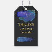 Night Sky Space Stars Fantasy Party Dank je wel Cadeaulabel (Voorkant)