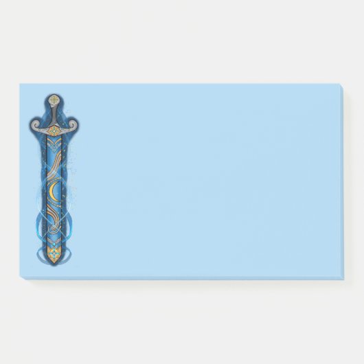 Night Sky Sword Post-it® Notes (Voorkant)