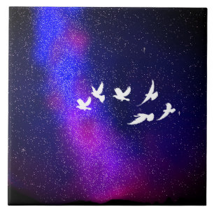 Night Sky Tegeltje