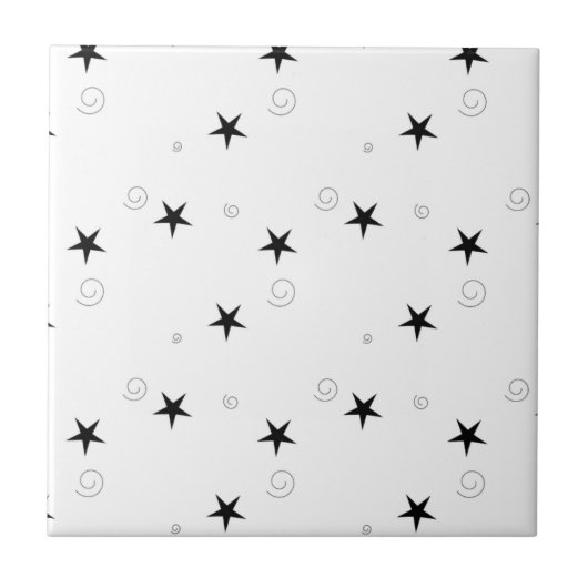 Night Sky - Tegeltje (Voorkant)