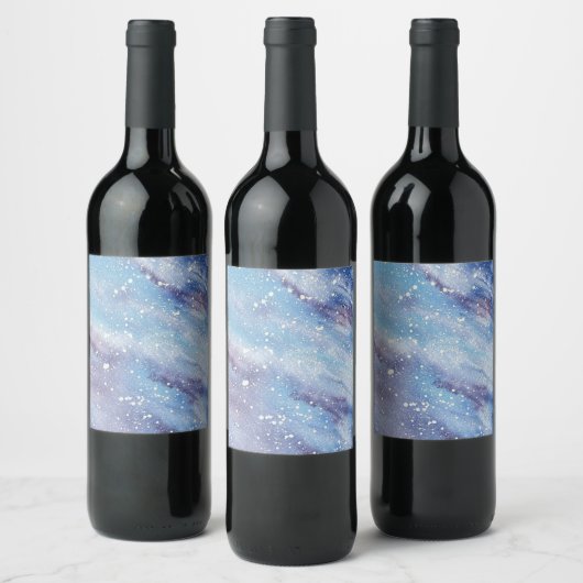 Night Sky Wine Label Wijn Etiket (Flessen)