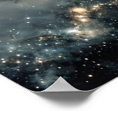 Night sky with stars poster (Hoek)