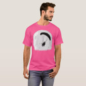 Night Skydiving Paragliding T-shirt (Voorkant volledig)