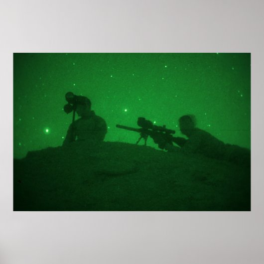 Night Snipers Poster (Voorkant)