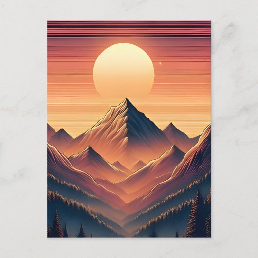 Night Song Briefkaart (Voorkant)