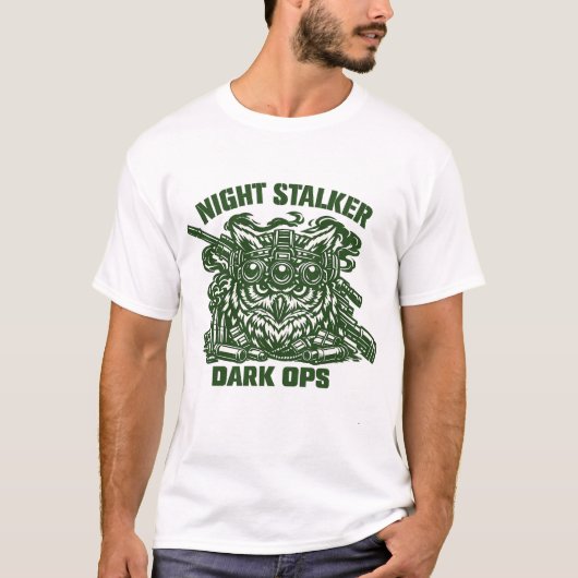 Night Stalker Dark Ops T-shirt (Voorkant)