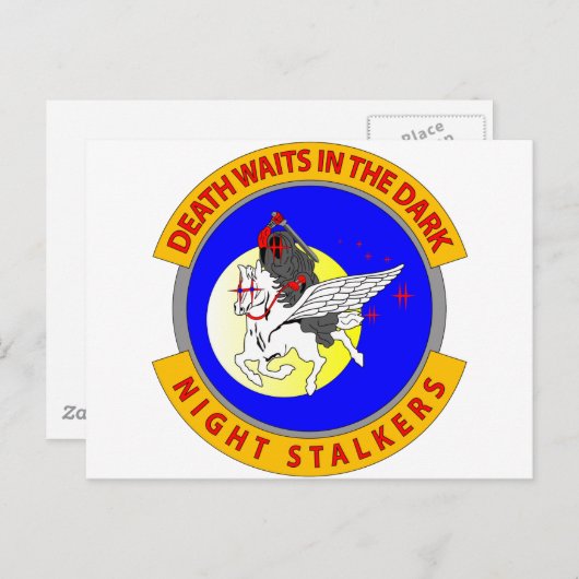 Night Stalkers Briefkaart (Voorkant / Achterkant)