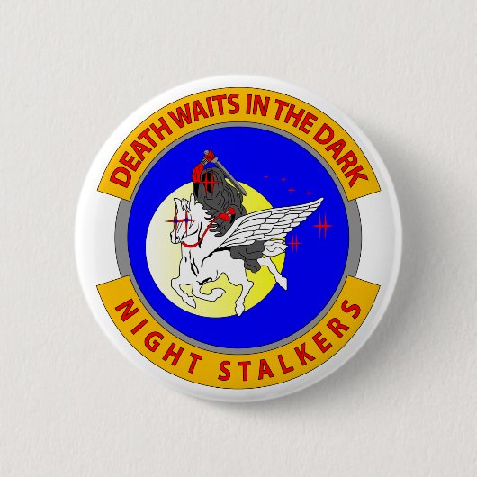 Night Stalkers Ronde Button 5,7 Cm (Voorkant)
