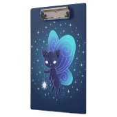 Night Star Fairy Pixie Cat Klembord (Links)