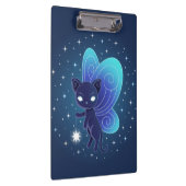 Night Star Fairy Pixie Cat Klembord (Rechts)