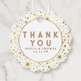 Night Stars Celestial Mystiek Dank u Bedankjes Labels