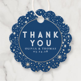 Night Stars Celestial Mystiek Dank u Bedankjes Labels