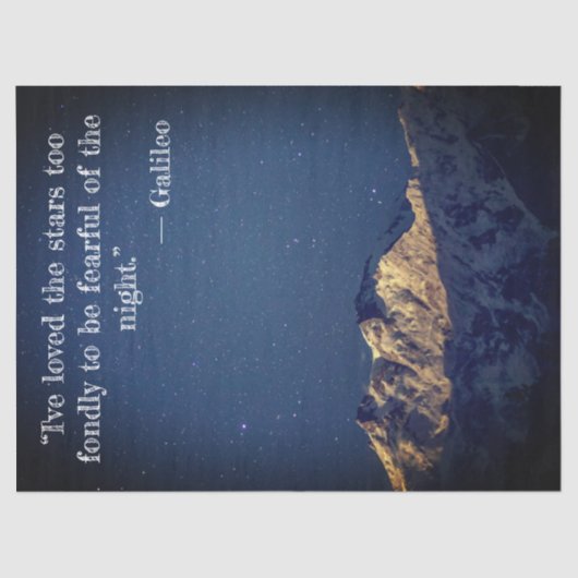 Night Stars tissuepapier (Voorkant)