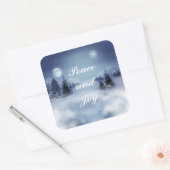 Night Sticker in de winter (Envelop)