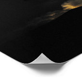 Night Storm - Big Bend, Texas Poster (Hoek)