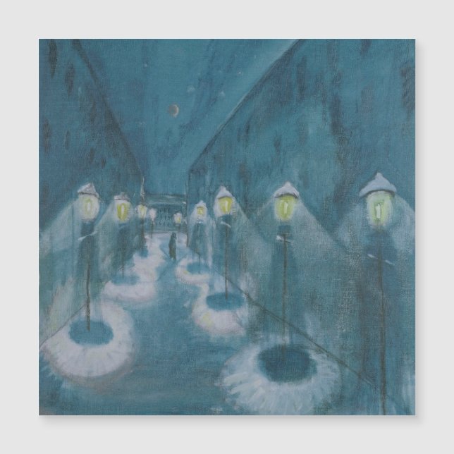 Night Street (Street By Night) (1922) Walter Grama (Voorkant)