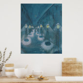 Night Street (Street By Night) (1922) Walter Grama Poster (Keuken)