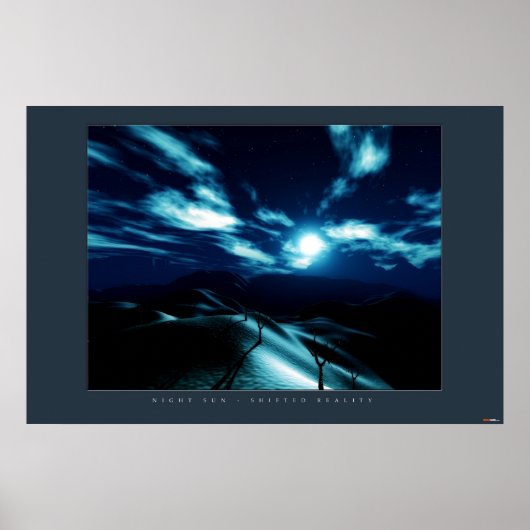 Night Sun Poster (Voorkant)