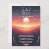 Night Sunset Moon Cloud Twilight Vrijgezellenfeest Kaart (Voorkant)