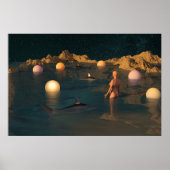 Night Swimming Poster (Voorkant)