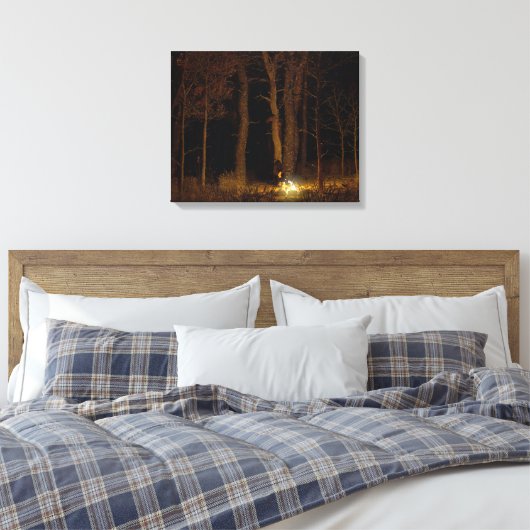Night Terror Canvas Afdruk (Insitu (Slaapkamer))