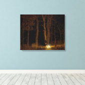 Night Terror Canvas Afdruk (Insitu (Houten vloer))