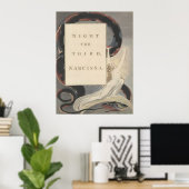 Night the Third Narcissa, van Edward Young's Poster (Thuiskantoor)