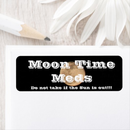 Night Time Med-label Etiket (Insitu)