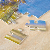 Night Time Melbourne Australië Legpuzzel (Zijkant)