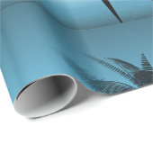 Night Tropical Schilderachtig Cadeaupapier (Rol Hoek)
