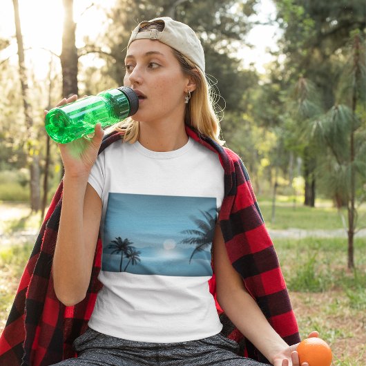 Night Tropical Schilderachtig T-shirt