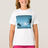 Night Tropical Schilderachtig T-shirt (Voorkant)