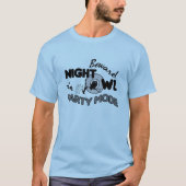 Night Uil shirt - kies stijl & kleur (Voorkant)