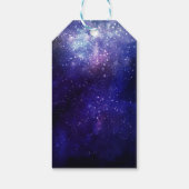 Night under the Stars Galaxy Bedankt Cadeaulabel (Achterkant)