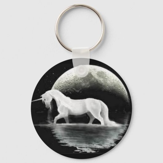 Night Unicorn Sleutelhanger (Voorkant)