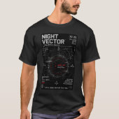 Night Vector | Grid Anomalie Protocol T-shirt (Voorkant)