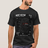 Night Vector | Grid Anomaly Protocol T-shirt (Voorkant)