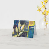 Night Vision Note Card Kaart (Gele Bloem)