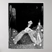 Night Walk - Vintage Image Poster (Voorkant)