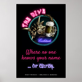 Night Warden - Het Poster Dive (Design #1)