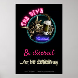 Night Warden - Het Poster Dive (Design #2)