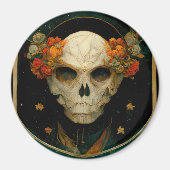 Night Warlock Fantasy Magneet (Voorkant)