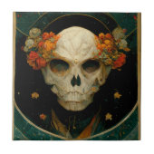 Night Warlock Fantasy Tegeltje (Voorkant)