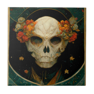 Night Warlock Fantasy Tegeltje
