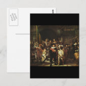 Night Watch Briefkaart (Voorkant / Achterkant)
