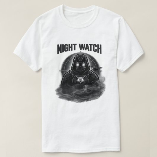 Night Watch Tactische T-Shirt (Design voorkant)