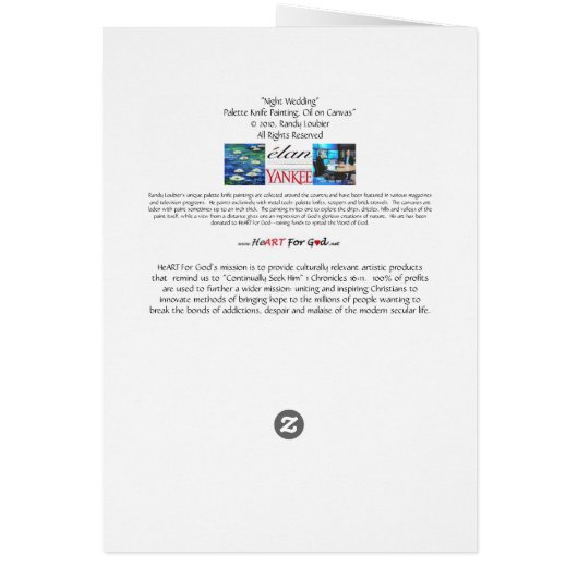 Night Wedding (Achterkant)